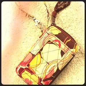 Vera Bradley cell phone clutch/wallet